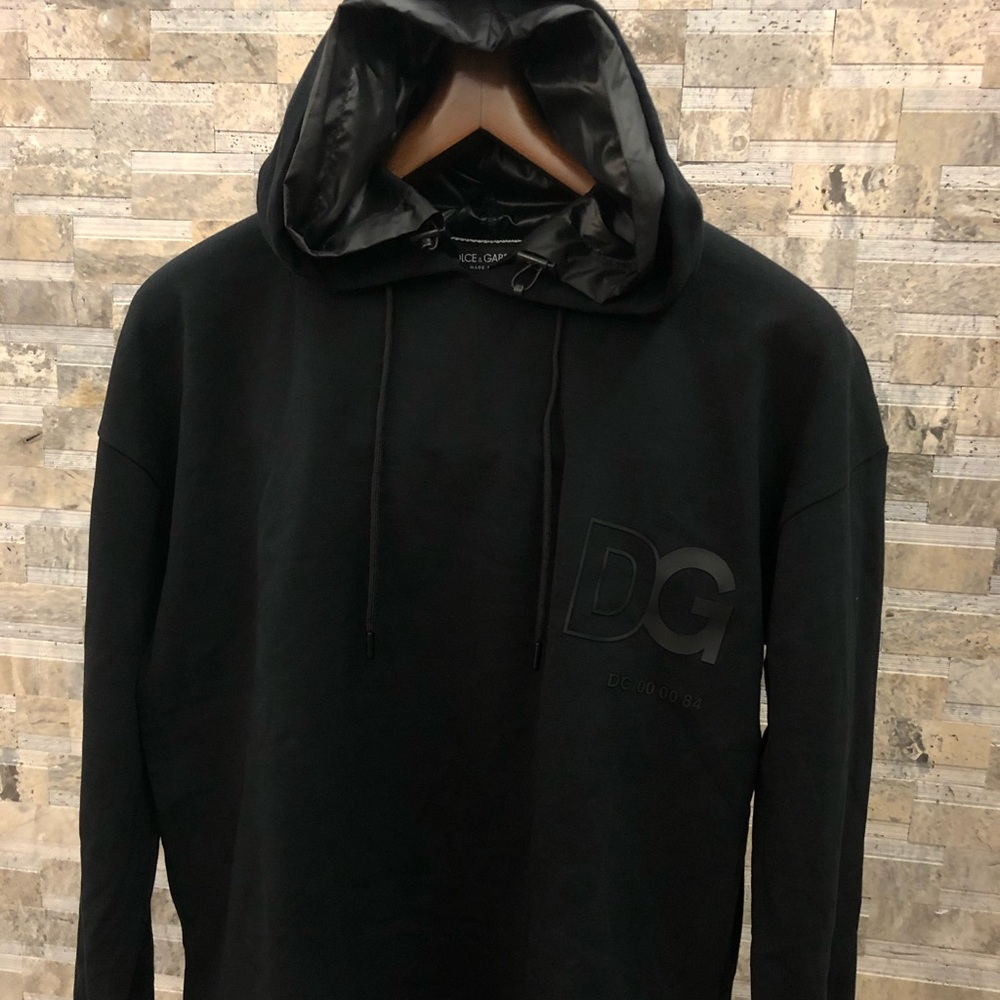 Dolce & Gabbana Tonal DG-patch Hoodie